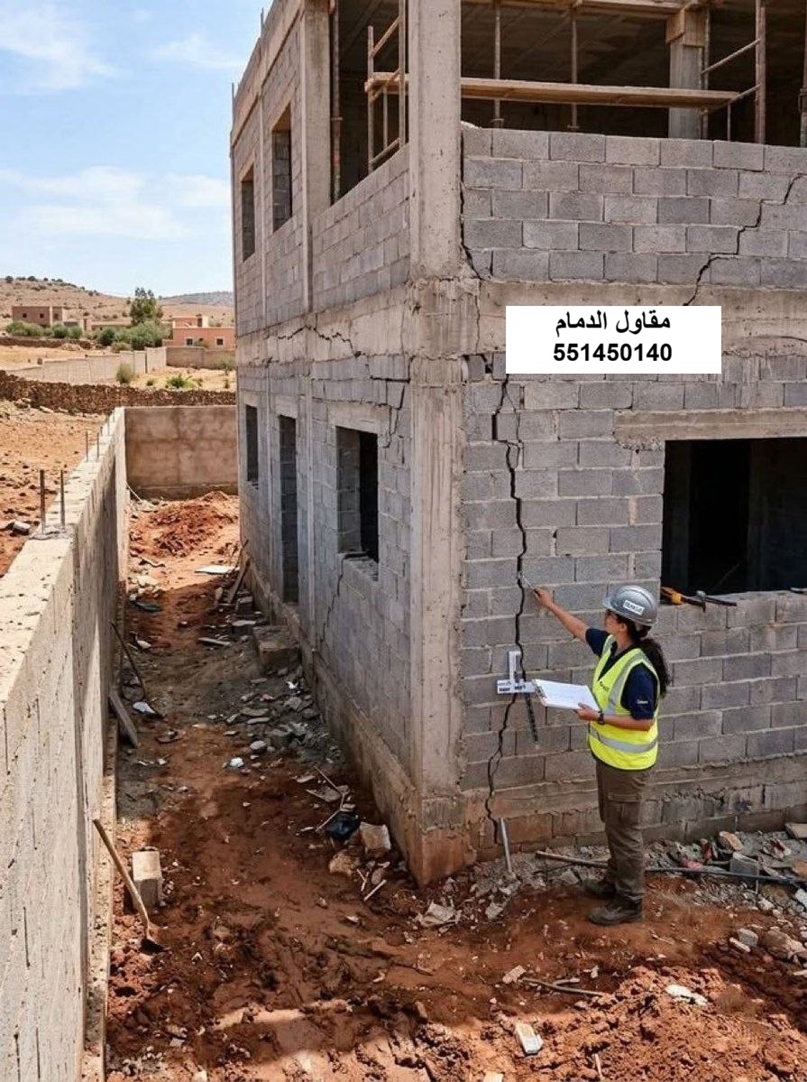 شركة معالجة تشققات الجدران وحقن التصدعات في الخبر والقطيف